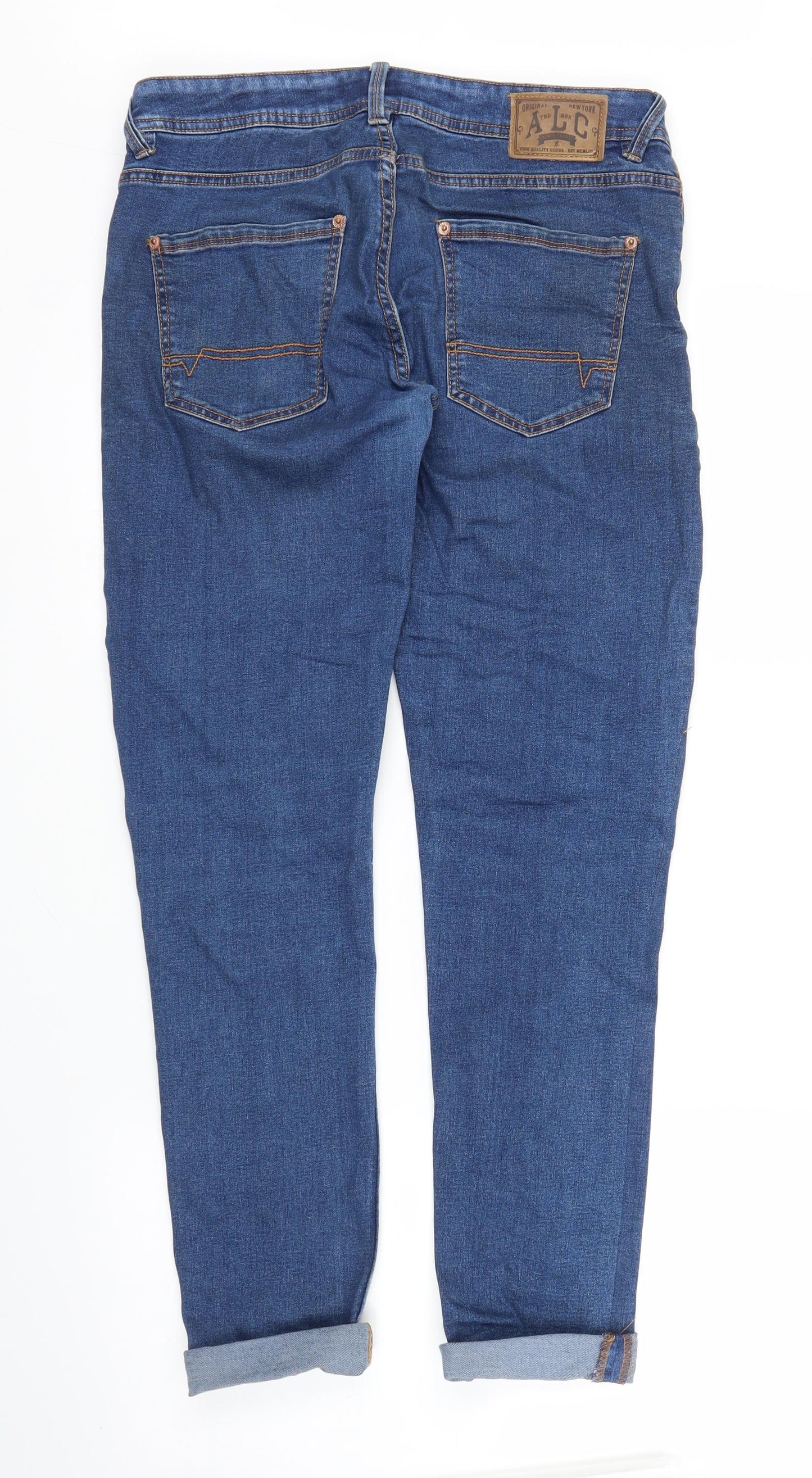 alcott Mens Blue  Denim Skinny Jeans Size 30 in L27 in