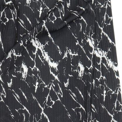 Vivichi Womens Black Tie Dye  A-Line  Size M
