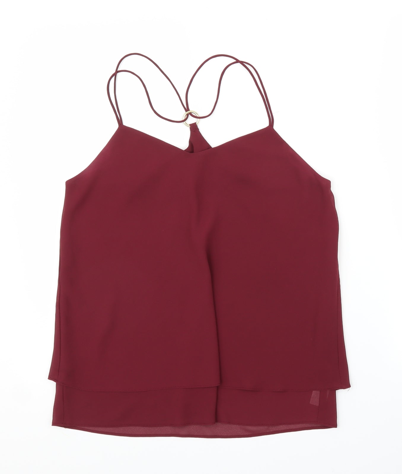 New Look Womens Purple   Basic Blouse Size 10