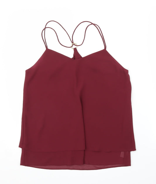 New Look Womens Purple   Basic Blouse Size 10