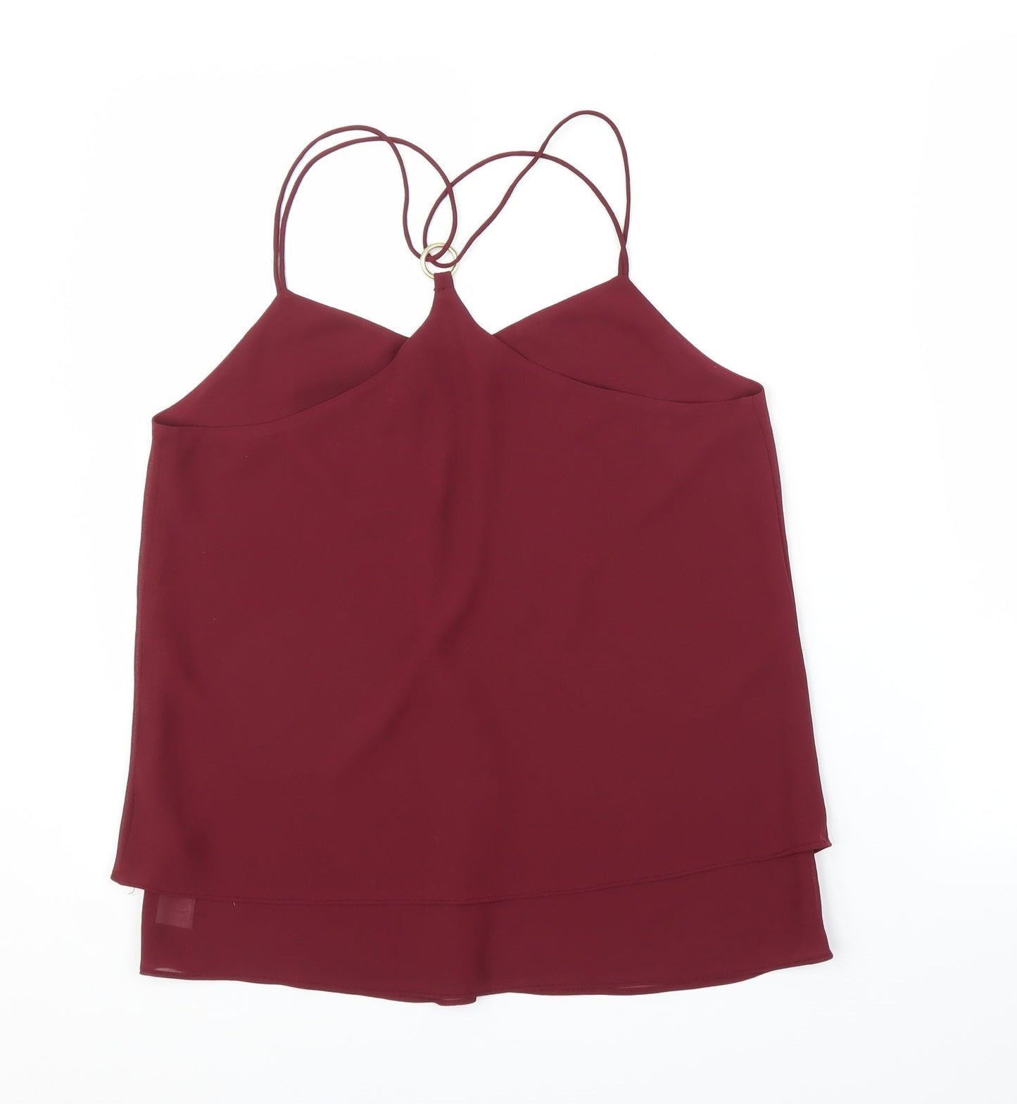 New Look Womens Purple   Basic Blouse Size 10