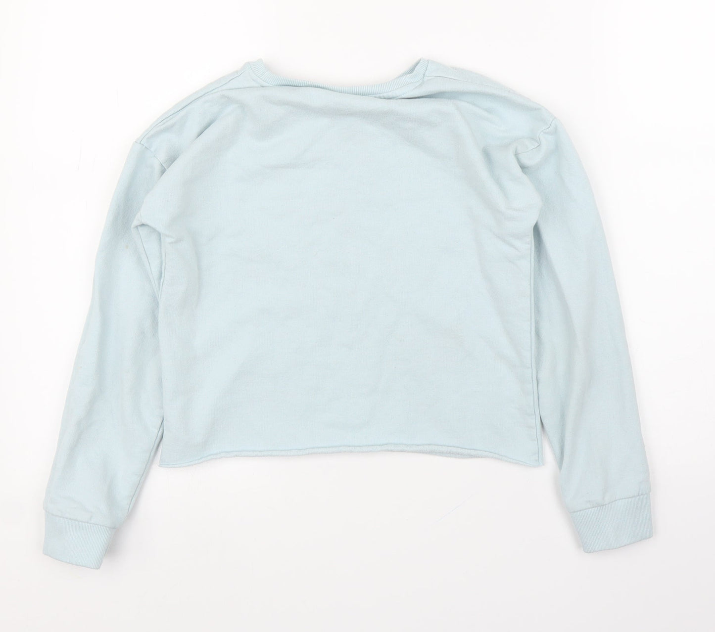 Matalan Girls Blue   Pullover Jumper Size 10 Years