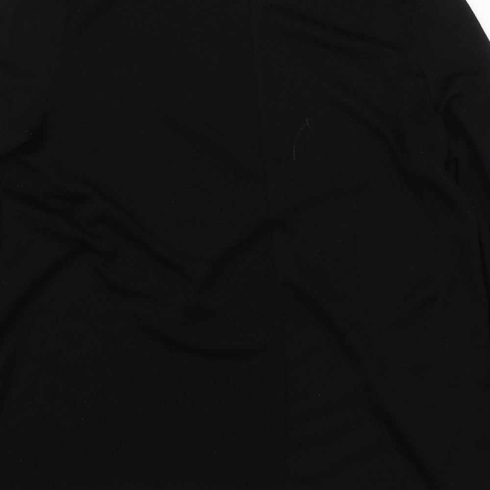 George Womens Black   Basic T-Shirt Size 6