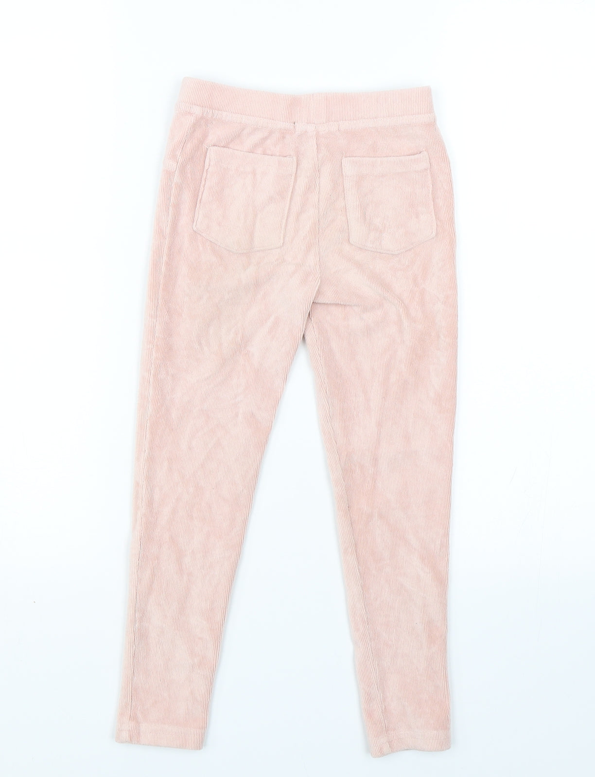 Primark Girls Pink  Corduroy Jogger Trousers Size 5-6 Years