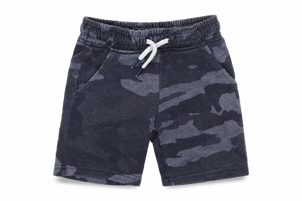 Next Boys Black Camouflage  Sweat Shorts Size 3 Years