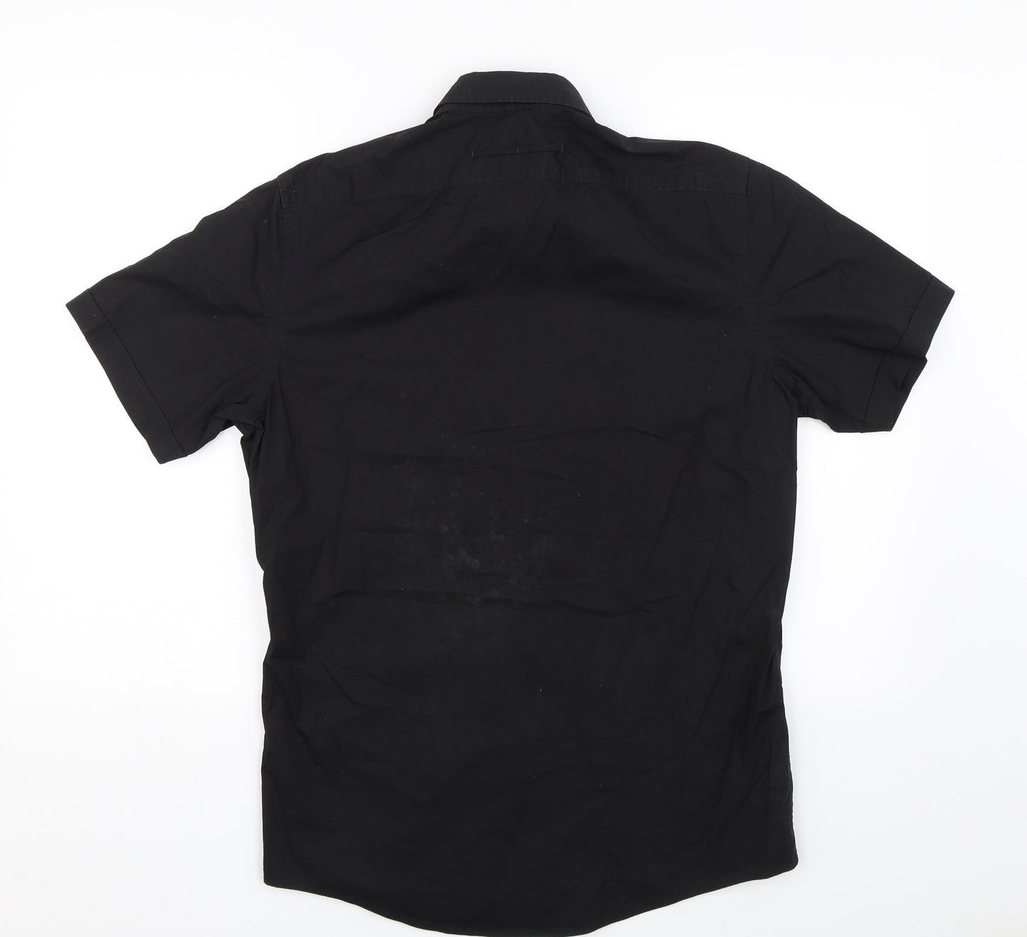 Mexx Mens Black    Button-Up Size M