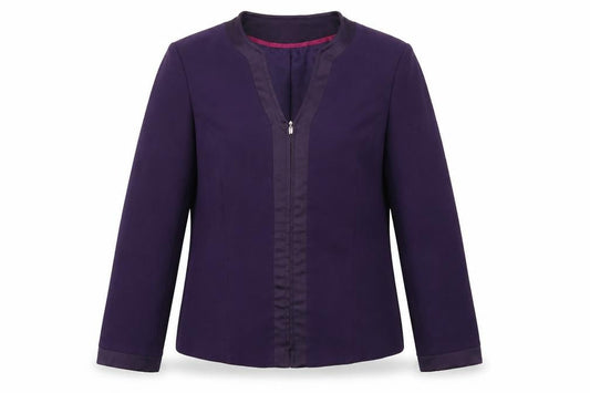 Bonmarché Womens Purple   Jacket Blazer Size 18
