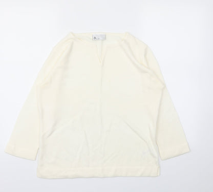 BHS Womens Ivory   Pullover Jumper Size 14