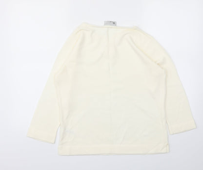 BHS Womens Ivory   Pullover Jumper Size 14