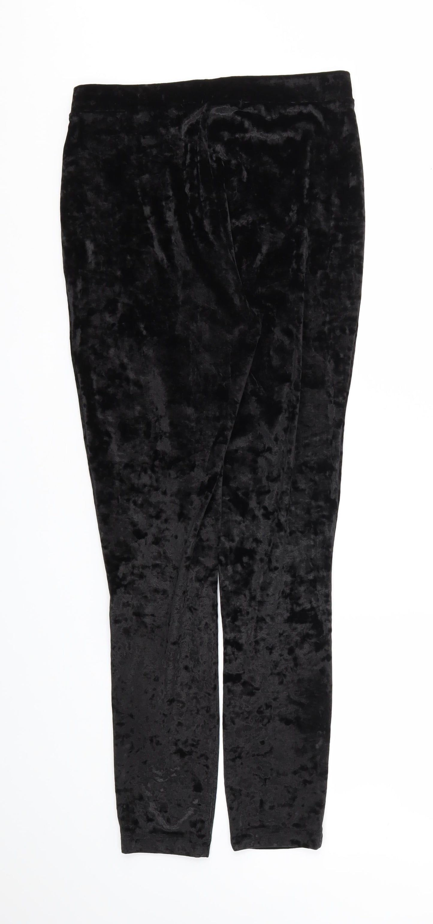 NEXT Womens Black   Jegging Trousers Size 12 L26 in - Stretch waistband