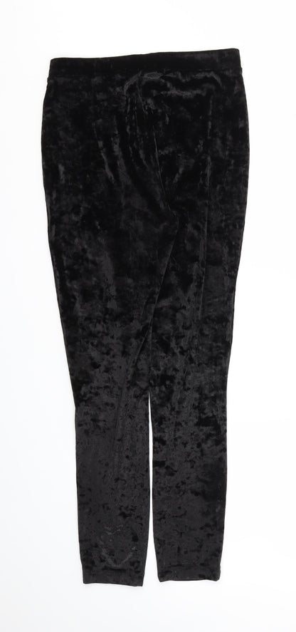Next Womens Black   Jegging Trousers Size 12 L26 in - Stretch waistband