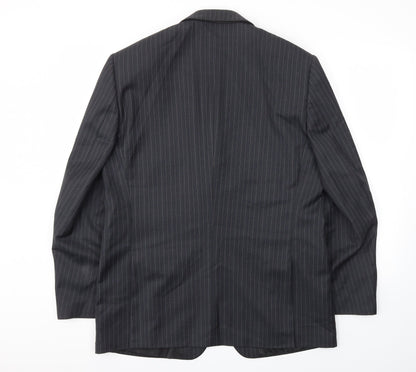 Back view of French Connection men’s grey jacket blazer, size 42