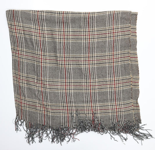 Preworn Womens Brown Check   Scarf