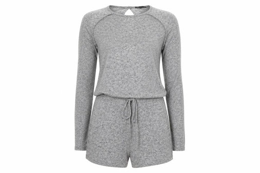 Moss Copenhagen Womens Grey   Jumpsuit One-Piece Size S