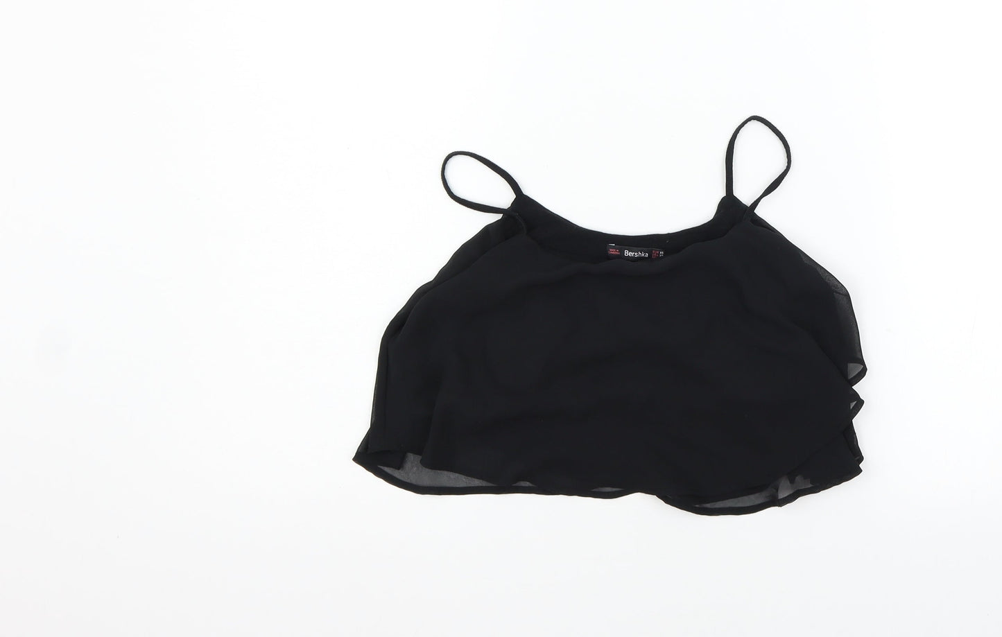 Berksha Womens Black   Basic Tank Size XS