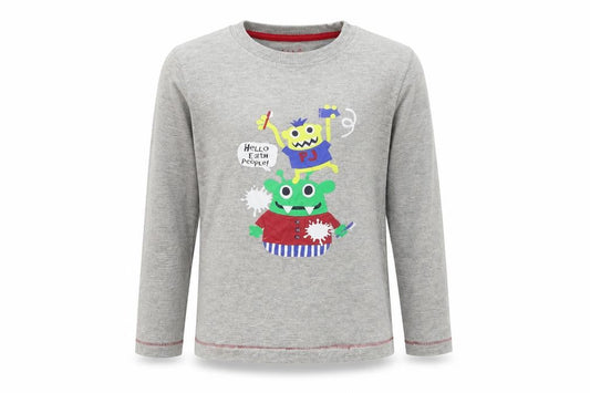 Primark Girls Grey   Basic T-Shirt Size 4-5 Years