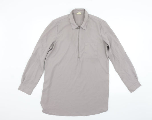 ADIVA Mens Grey    Polo Size M