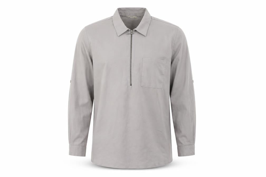ADIVA Mens Grey    Polo Size M