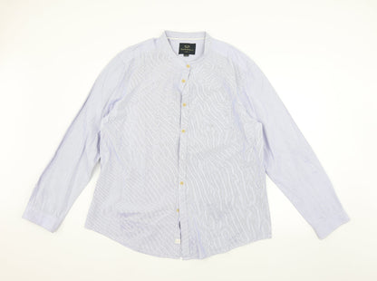 Farrell Mens Blue    Button-Up Size 2XL
