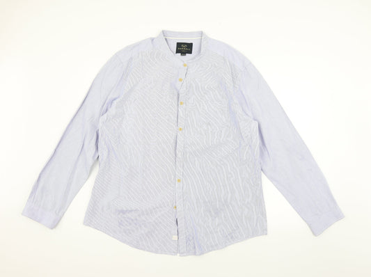 Farrell Mens Blue    Button-Up Size 2XL