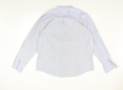 Farrell Mens Blue    Button-Up Size 2XL