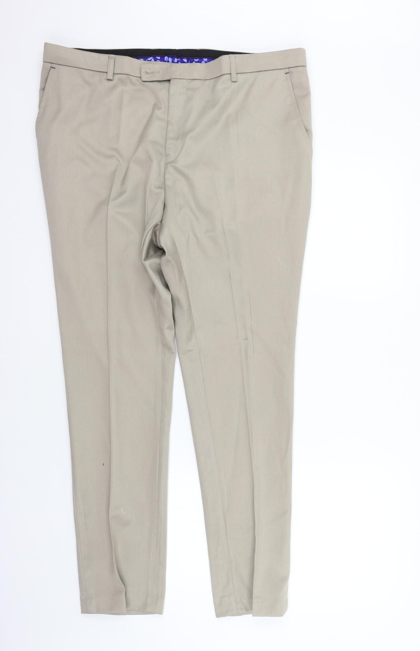Preworn Womens Beige   Trousers  Size 40 in L31 in