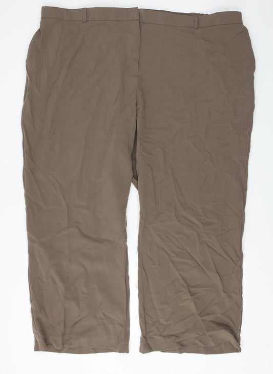 Essential Collection  Womens Black   Trousers  Size 46 in L25 in