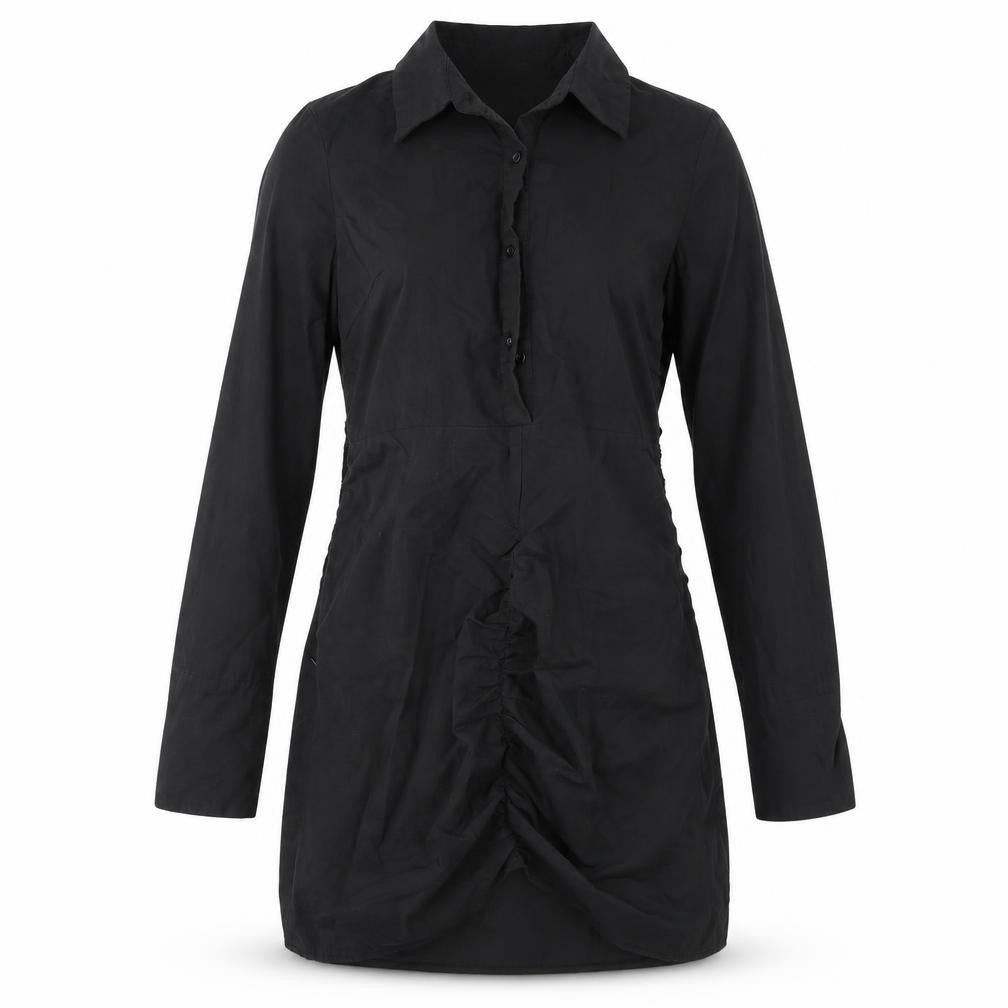 PRETTYLITTLETHING Womens Black   A-Line  Size 10