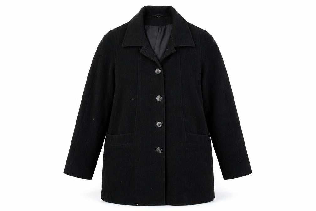 ELEGANCE  Womens Black   Jacket Coat Size 14