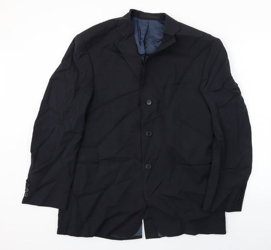 Marks and Spencer  Mens Black   Jacket Blazer Size 42