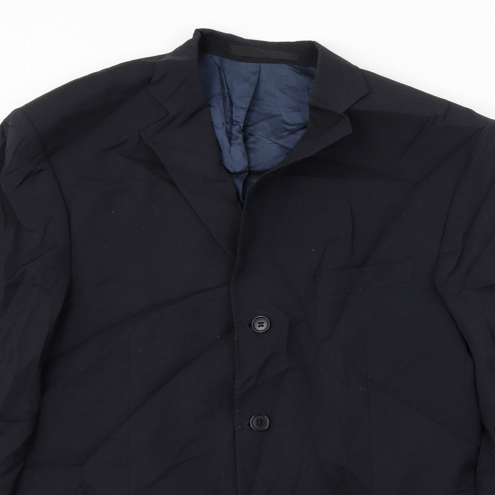 Marks and Spencer  Mens Black   Jacket Blazer Size 42