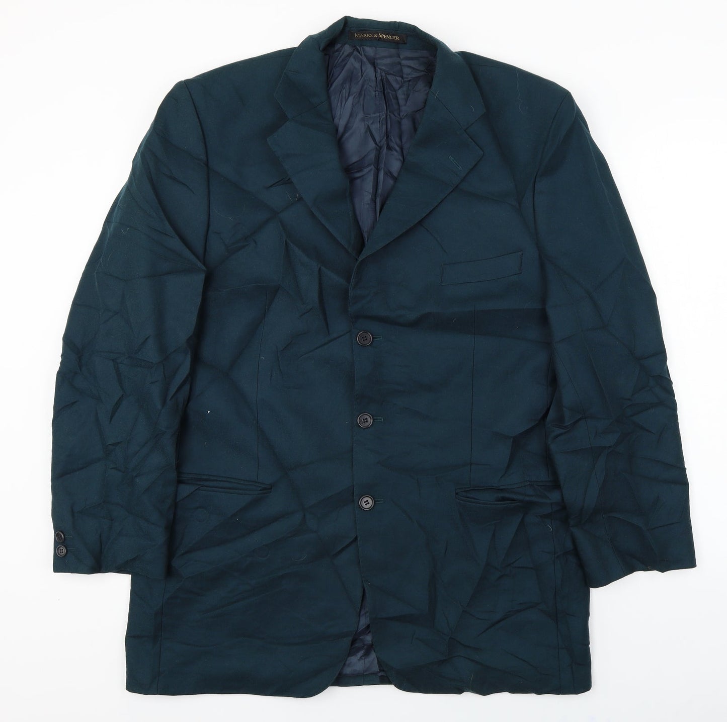 Marks and Spencer  Mens Green   Jacket Blazer Size 42