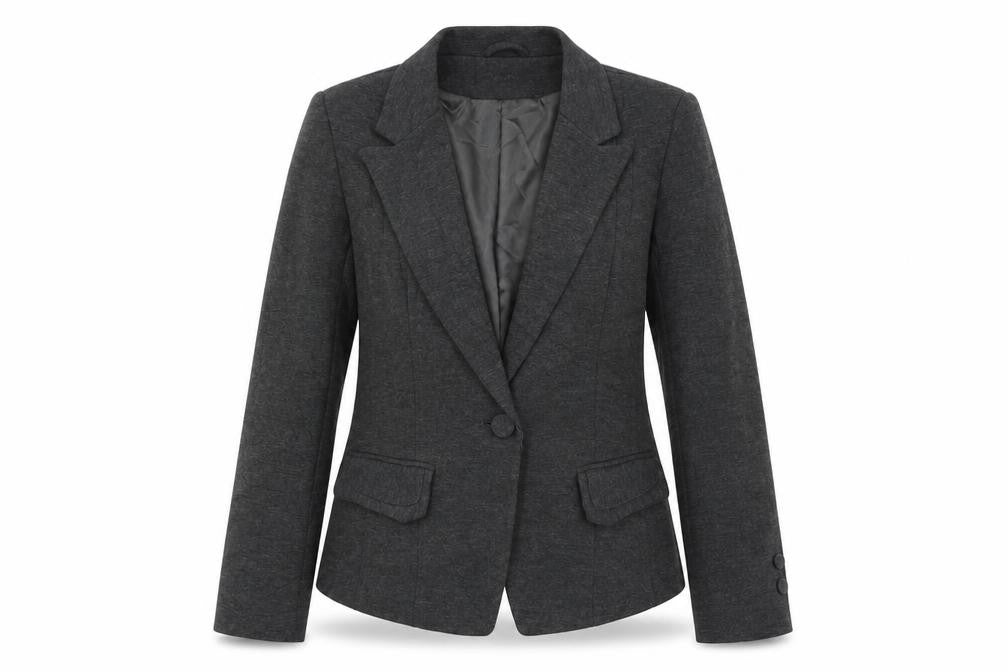 New Look  Womens Grey   Jacket Blazer Size 14