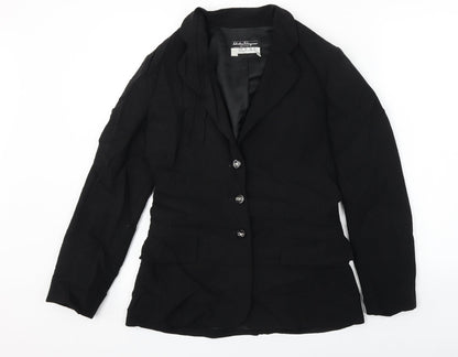 Preworn  Womens Black   Jacket Blazer Size 10