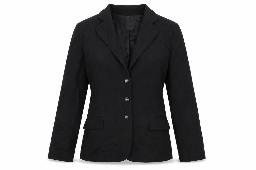 Preworn  Womens Black   Jacket Blazer Size 10