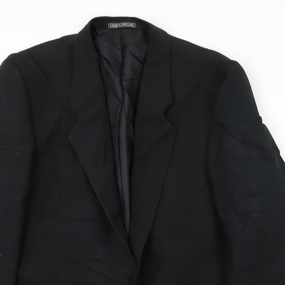 Classics  Mens Black   Jacket Blazer Size 42