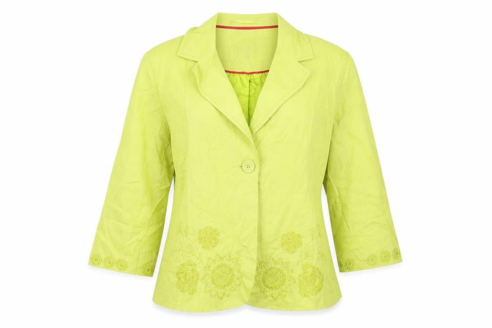 Per Una  Womens Green   Jacket Blazer Size 12