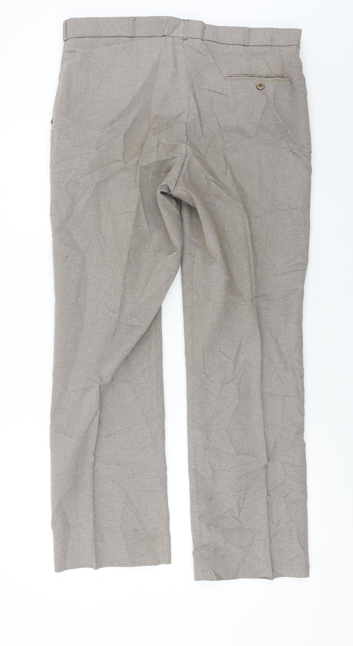 Preworn  Womens Brown   Trousers  Size 34 in L26 in