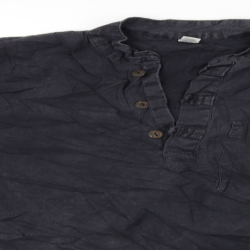 Preworn  Womens Grey   Basic T-Shirt Size M