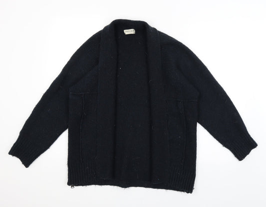 M&S Womens Blue   Wrap Jumper Size M