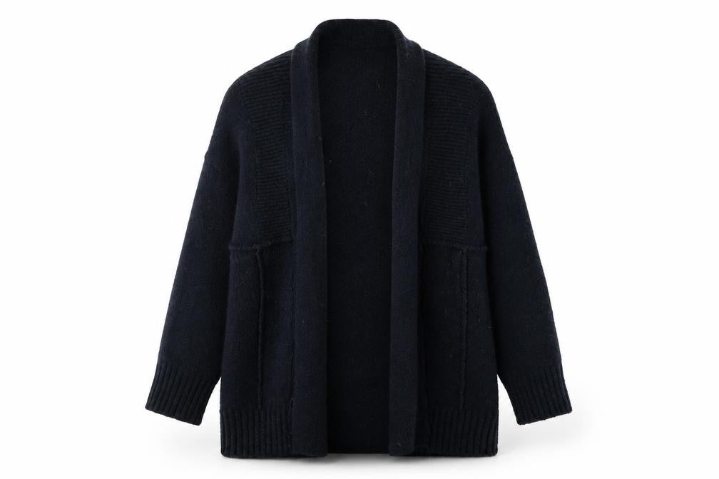 Marks & Spencer Womens Blue   Wrap Jumper Size M