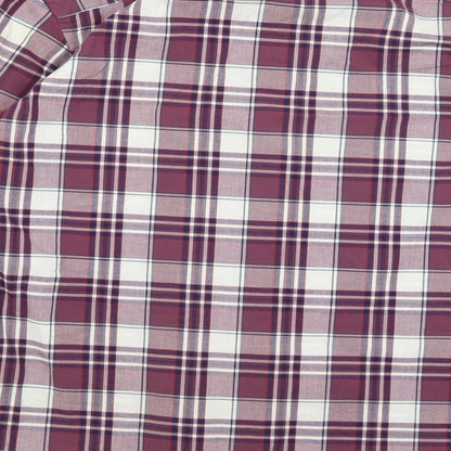 Old Navy Mens Red Plaid   Button-Up Size S