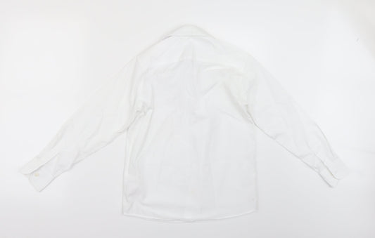 TU Girls White   Basic Button-Up Size 10 Years