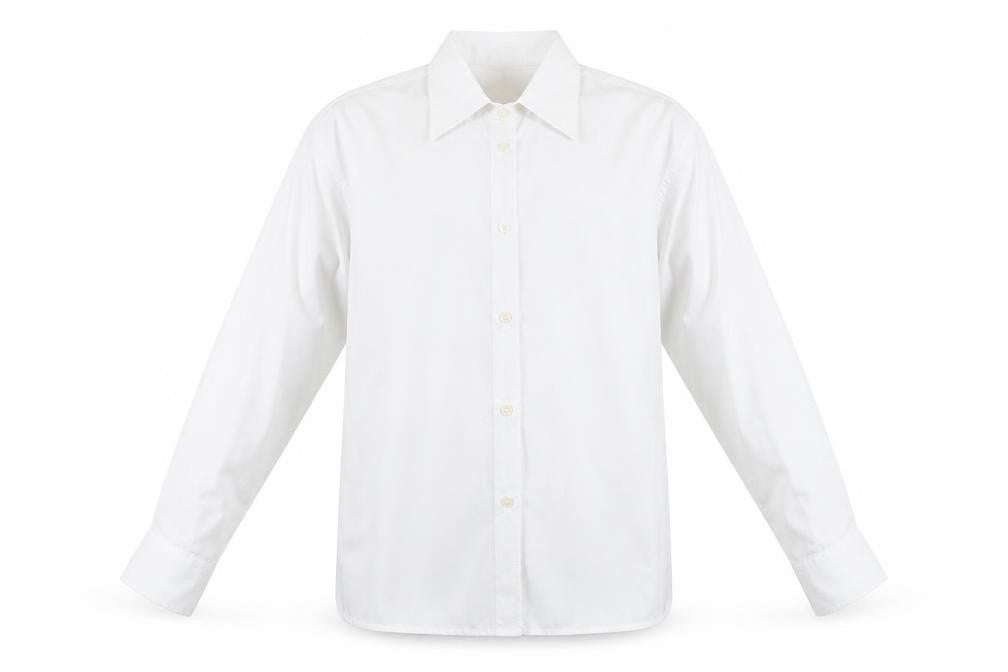 TU Girls White   Basic Button-Up Size 10 Years