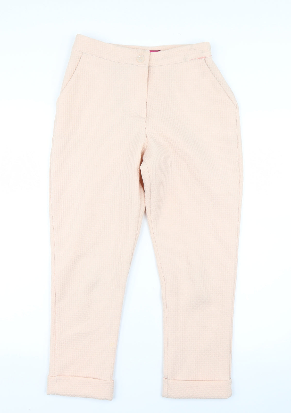 Boohoo Womens Pink    Trousers Size 8 L23 in