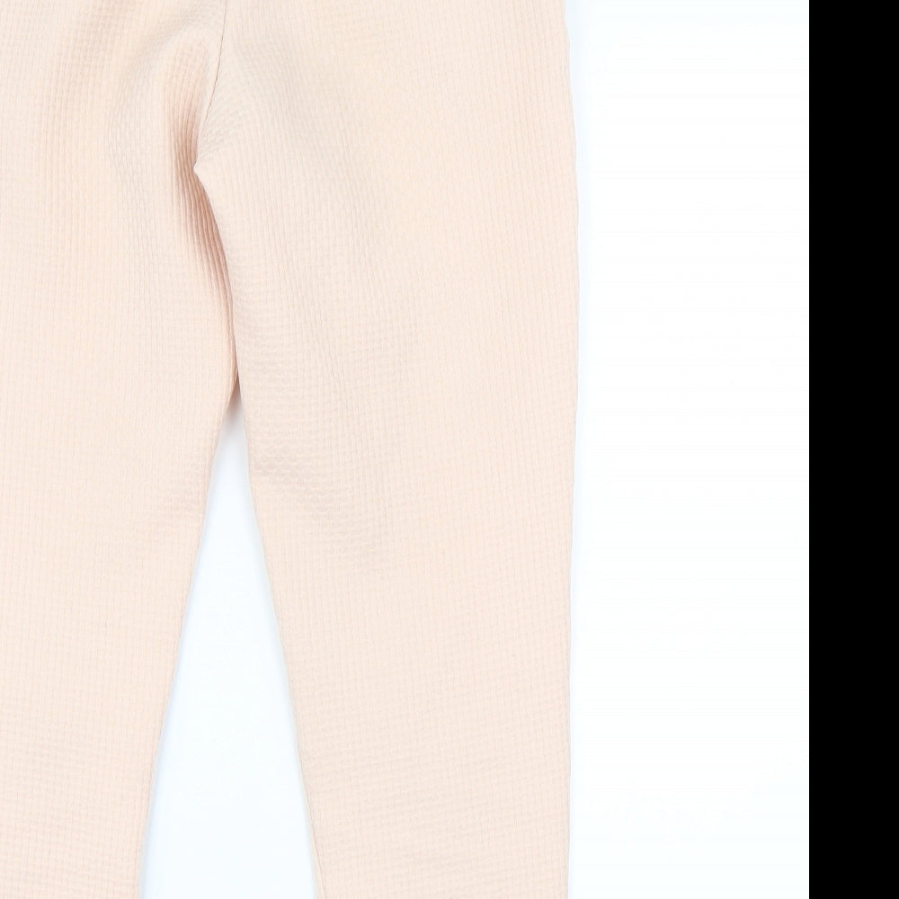 Boohoo Womens Pink    Trousers Size 8 L23 in
