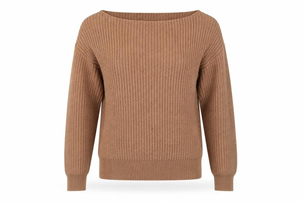 Boohoo Womens Brown   Pullover Jumper Size S