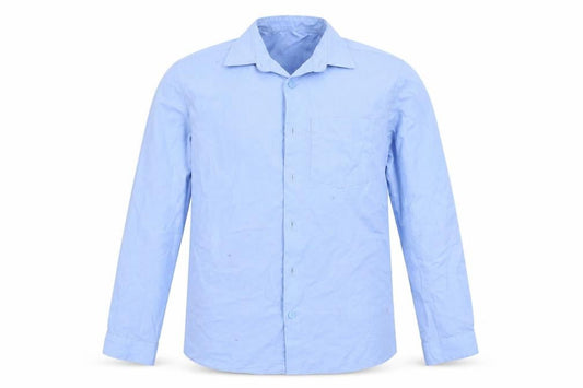 George Boys Blue   Basic Button-Up Size 11-12 Years