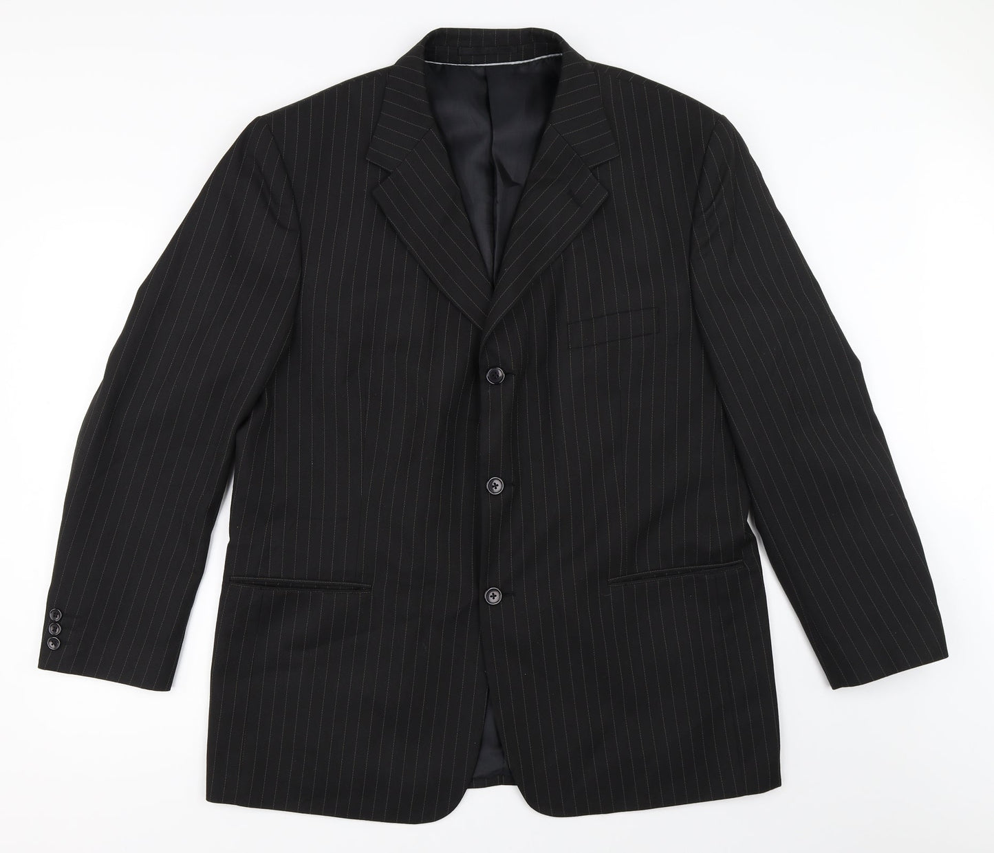 Taylor & Wright Mens Black   Jacket Blazer Size 44