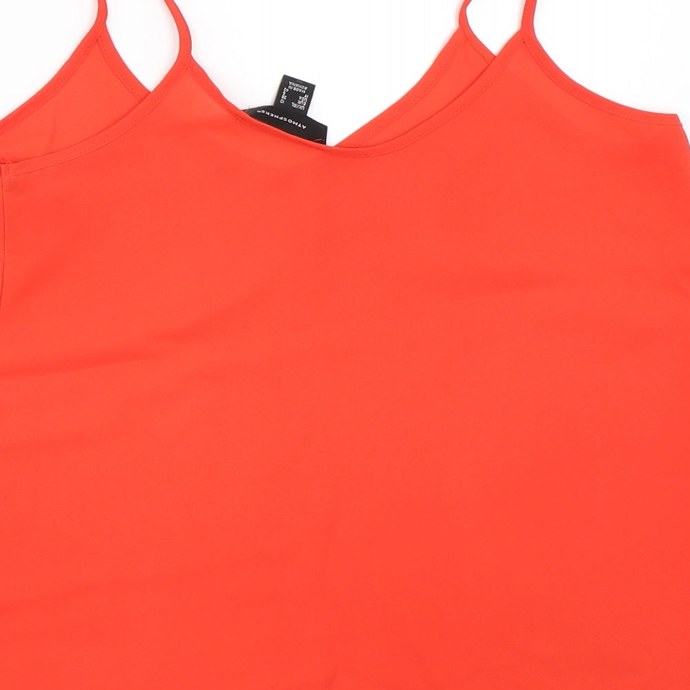 Atmosphere Womens Red   Camisole Blouse Size 10